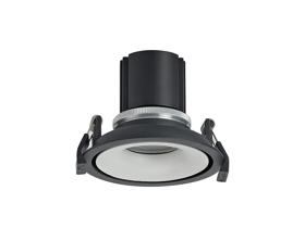 DM202046  Bolor 9 Tridonic Powered 9W 4000K 890lm 24° CRI>90 LED Engine Black/White Fixed Recessed Spotlight, IP20